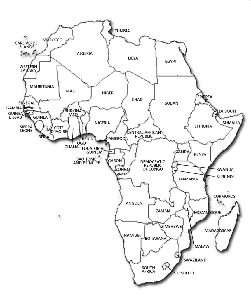 Africa map Africa map