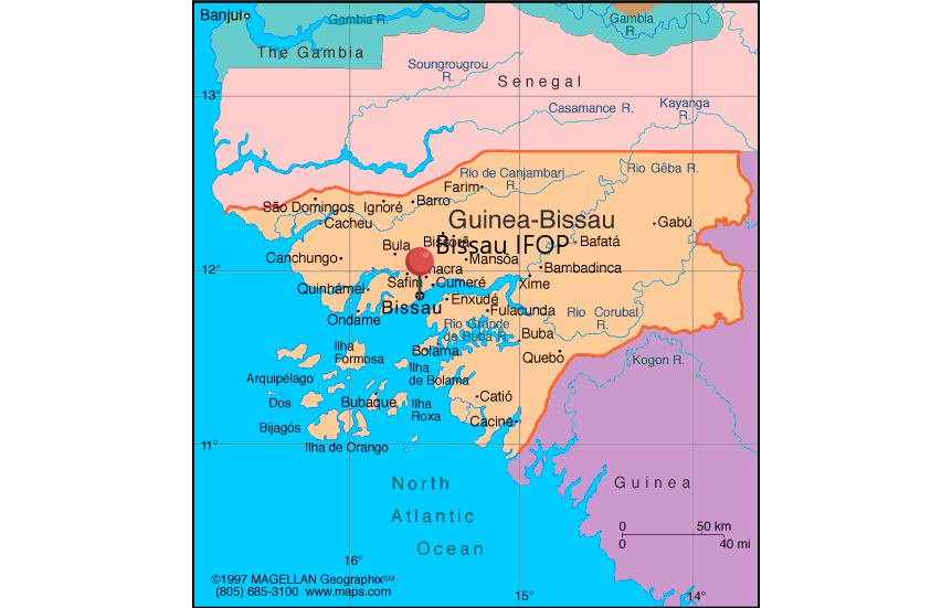 Guinea bissau Map Guinea bissau Map