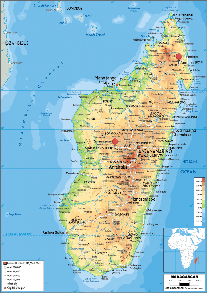 Madagascar Map Madagascar Map